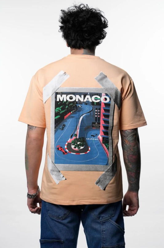 T-SHIRT - MODELE MONACO ORANGE